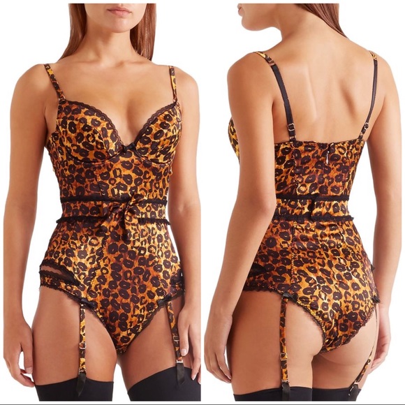 Agent Provocateur Felinda Bodysuit Lace Trimmed - Picture 3 of 8